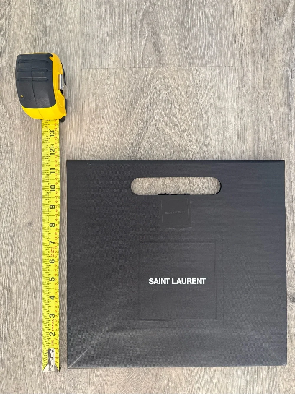 Saint Laurent Cutout Handle Shopping Bag